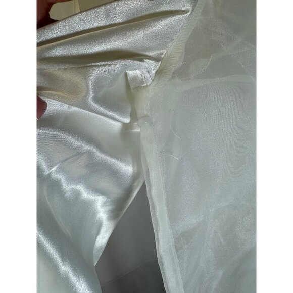 Vintage Jordan size 8 blouse top dressy romantic dramatic lots of fabric creativ - Picture 8 of 11